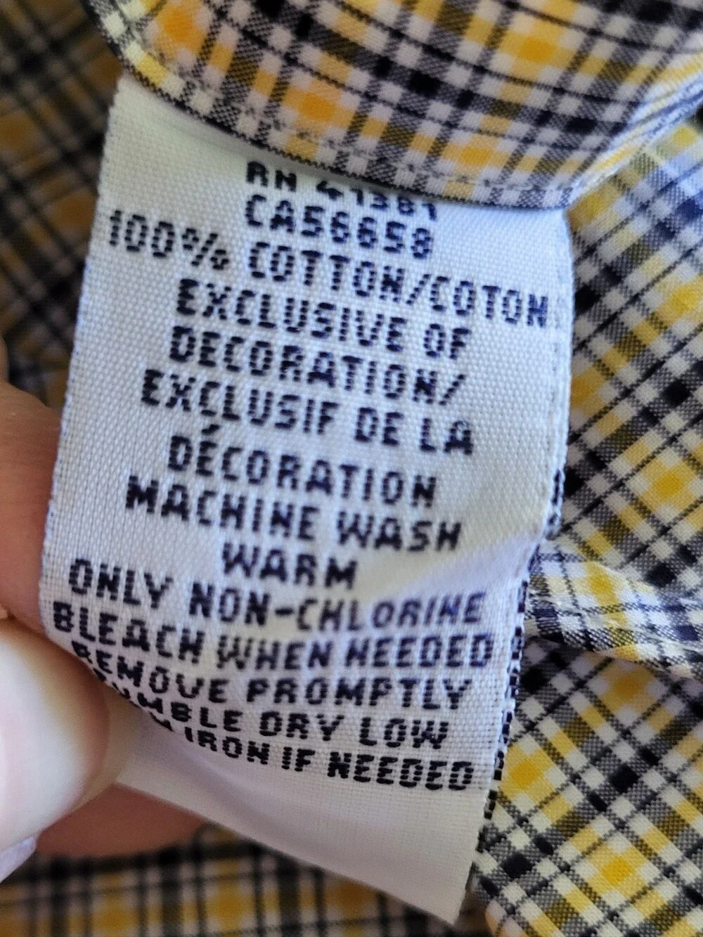 Ralph Lauren Boys Plaid Button Down Long Sleeve Cotton Shirt
